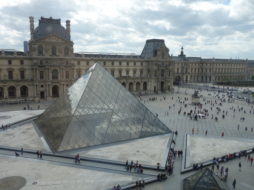 ルーブル美術館の広さと構造 注意するべき点 パリ旅行記5