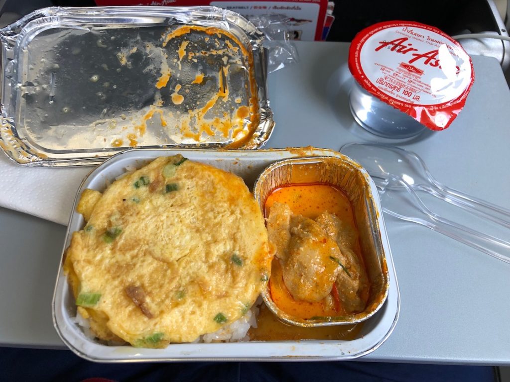 エアアジアのバリューパックの機内食に満足 タイ カンボジア3 コタローノート