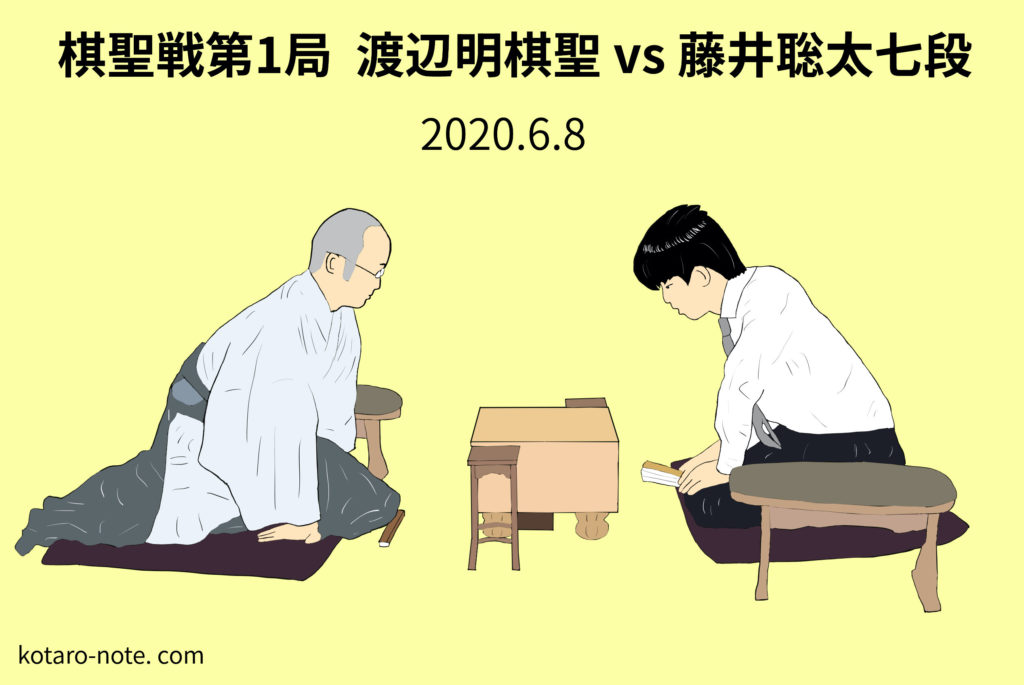 æ¸¡è¾ºæ˜Žæ£‹è–ã®çŽ‹æ‰‹ãƒ©ãƒƒã‚·ãƒ¥ã¨å½¢ä½œã‚Š å¯¾è—¤äº•è¡å¤ªä¸ƒæ®µã®æ£‹è–æˆ¦ç¬¬1å±€ ã‚³ã‚¿ãƒ­ãƒ¼ãƒŽãƒ¼ãƒˆã‚³ã‚¿ãƒ­ãƒ¼ãƒŽãƒ¼ãƒˆ